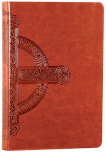 NLT Premium Value Large Print Slimline Bible Sienna Cross Leatherlike (Black Letter Edition) NLT Premium Value Large Print Slimline Bible Sienna Cross Leatherlike (Black Letter Edition)