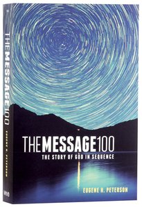 Message 100 Devotional Bible (Black Letter Edition) Message 100 Devotional Bible (Black Letter Edition)