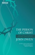 The Person of Christ Paperback