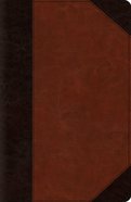 ESV Reference Bible Trutone Brown/Cordovan Portfolio (Red Letter Edition) Imitation Leather