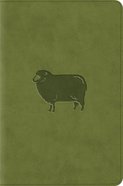 ESV Compact Bible Trutone Green Pastures Imitation Leather