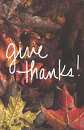 Give Thanks! ESV (Redesigned) (25 Pack) Booklet