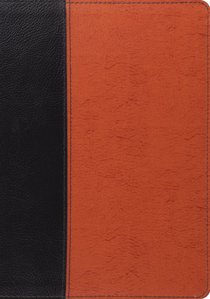 ESV Study Bible Black/Saddle Portfolio Design ESV Study Bible Black/Saddle Portfolio Design