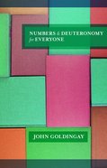 Numbers and Deuteronomy For Everyone (Old Testament Guide For Everyone Series) eBook