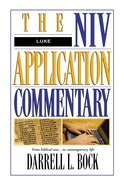 Luke (Niv Application Commentary Series) eBook