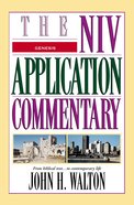 Genesis (Niv Application Commentary Series) eBook