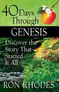 40 Days Through Genesis eBook