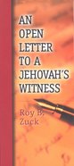 An Open Letter to a Jehovah's Witness (Pack 10) eBook
