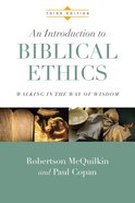 An Introduction to Biblical Ethics eBook