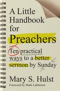 A Little Handbook For Preachers eBook