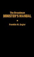 The Broadman Minister's Manual eBook