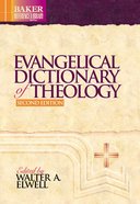 Evangelical Dictionary of Theology (Baker Reference Library) (Baker Reference Library Series) eBook