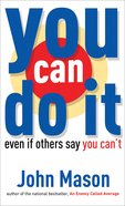 You Can Do It eBook