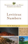 Leviticus, Numbers (Understanding The Bible Commentary Series) eBook