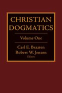 Christian Dogmatics Volume 1 eBook