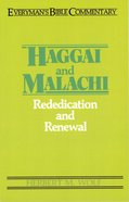 Haggai & Malachi (Everyman's Bible Commentary Series) eBook