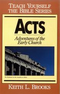 Acts (Teach Yourself The Bible Series) eBook