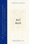 The Westminster Handbook to Karl Barth eBook
