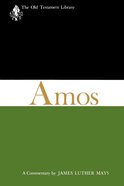 Amos (1969) (Old Testament Library Series) eBook
