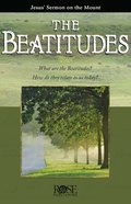 Beatitudes: Jesus' Sermon on the Mount (Rose Guide Series) eBook