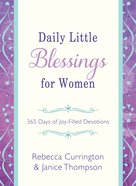 Daily Little Blessings For Women eBook