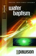 Water Baptism (2002) (Explaining Series) eBook