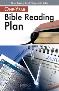 One-Year Bible Reading Plan (Rose Guide Series) One-Year Bible Reading Plan (Rose Guide Series)