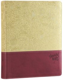 NIV Beautiful Word Bible Taupe/Cranberry NIV Beautiful Word Bible Taupe/Cranberry
