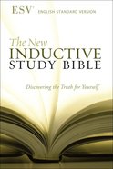 ESV New Inductive Study Bible Hardback