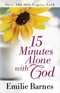15 Minutes Alone With God Paperback