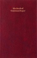 Book of Common Prayer Enlarged Edition Burgundy Hardback