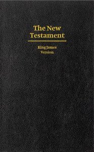 KJV Giant Print New Testament Black KJV Giant Print New Testament Black