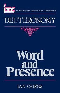 Deuteronomy (International Theological Commentary Series) Deuteronomy (International Theological Commentary Series)