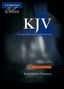 KJV Cameo Reference Brown (Red Letter Edition) KJV Cameo Reference Brown (Red Letter Edition)