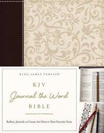 KJV Journal the Word Bible Brown/Cream (Red Letter Edition) KJV Journal the Word Bible Brown/Cream (Red Letter Edition)