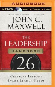 The Leadership Handbook (Unabridged, Mp3) The Leadership Handbook (Unabridged, Mp3)