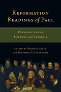 Reformation Readings of Paul Paperback