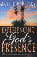 Experiencing God's Presence Paperback