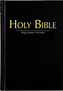 KJV Large Print Pew Bible Black KJV Large Print Pew Bible Black