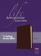NKJV Life Application Study Bible 2nd Edition Burgundy (Red Letter Edition) Bonded Leather
