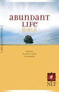 NLT Abundant Life Bible (Black Letter Edition) Paperback