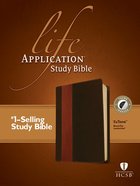 HCSB Life Application Study Indexed Bible 2nd Edition Brown/Tan (Red Letter Edition) Imitation Leather