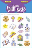 Christian Symbol Smiles (6 Sheets, 102 Stickers) (Stickers Faith That Sticks Series) Stickers