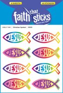 Christian Symbol (6 Sheets, 48 Stickers) (Stickers Faith That Sticks Series) Stickers
