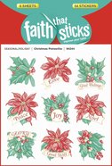 Christmas Poinsettia (6 Sheets, 54 Stickers) (Stickers Faith That Sticks Series) Stickers