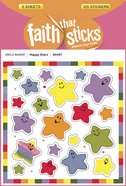 Happy Star (6 Sheets, 120 Stickers) (Stickers Faith That Sticks Series) Stickers