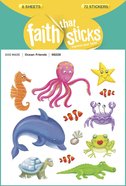 Ocean Friends (6 Sheets, 72 Stickers) (Stickers Faith That Sticks Series) Stickers