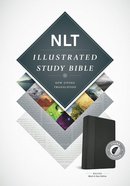 NLT Illustrated Study Bible Black/Onyx Indexed (Black Letter Edition) Imitation Leather