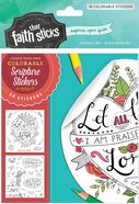 Psalm 103: 2 (4 Sheets, 38 Colorable Sheets) (Stickers Faith That Sticks Series) Stickers