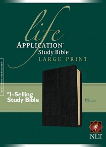 NLT Life Application Study Bible Black Large Print (Red Letter Edition) NLT Life Application Study Bible Black Large Print (Red Letter Edition)